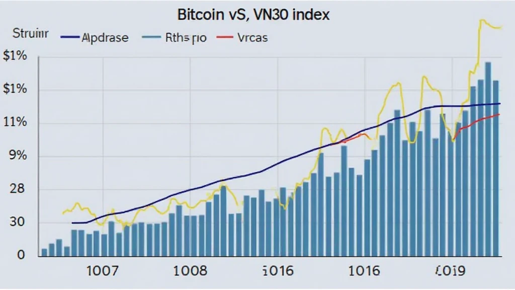 Bitcoin price correlation with VN30 Index (HIBT analysis)