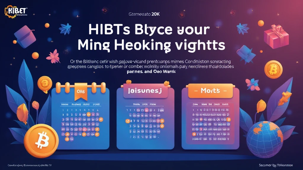 HIBT’s Bitcoin trading promotional events calendar (Vietnam)