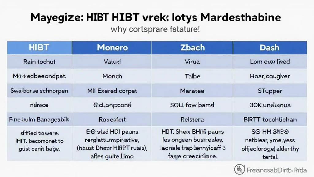 btctokenio HIBT Vietnam bond privacy coin comparisons