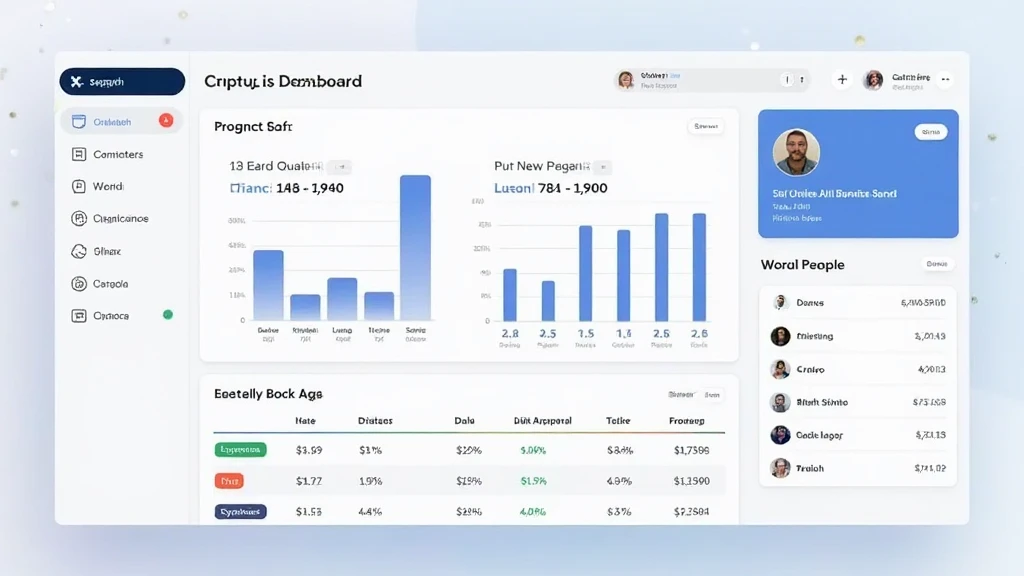 HIBT crypto staking dashboard