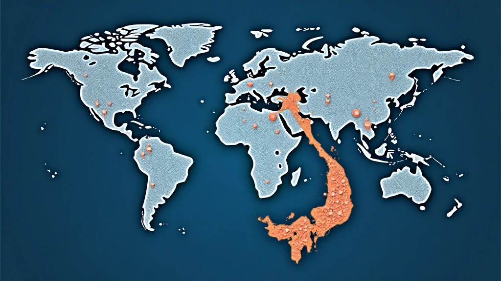 Vietnam blockchain node geolocation data