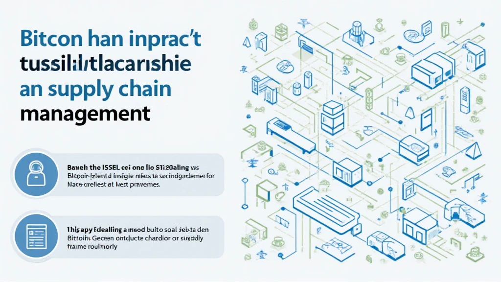 Bitcoin blockchain supply chain