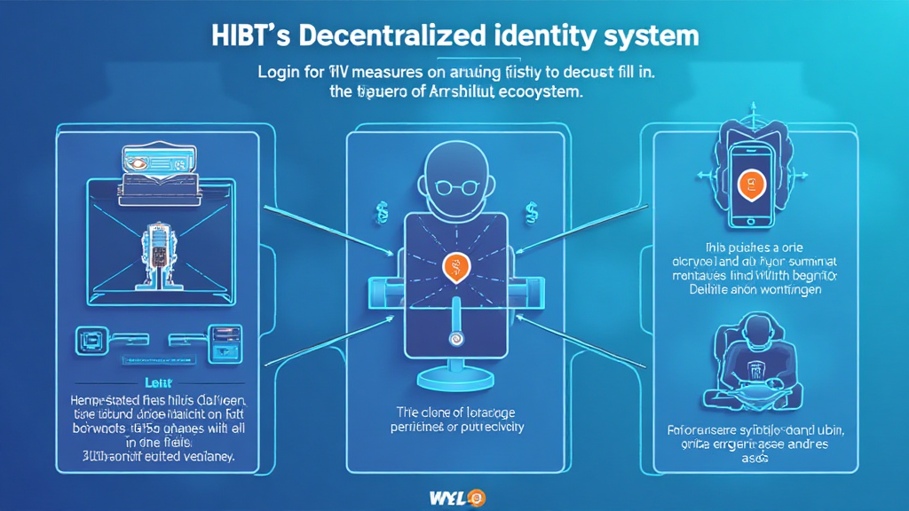 HIBT's decentralized identity system