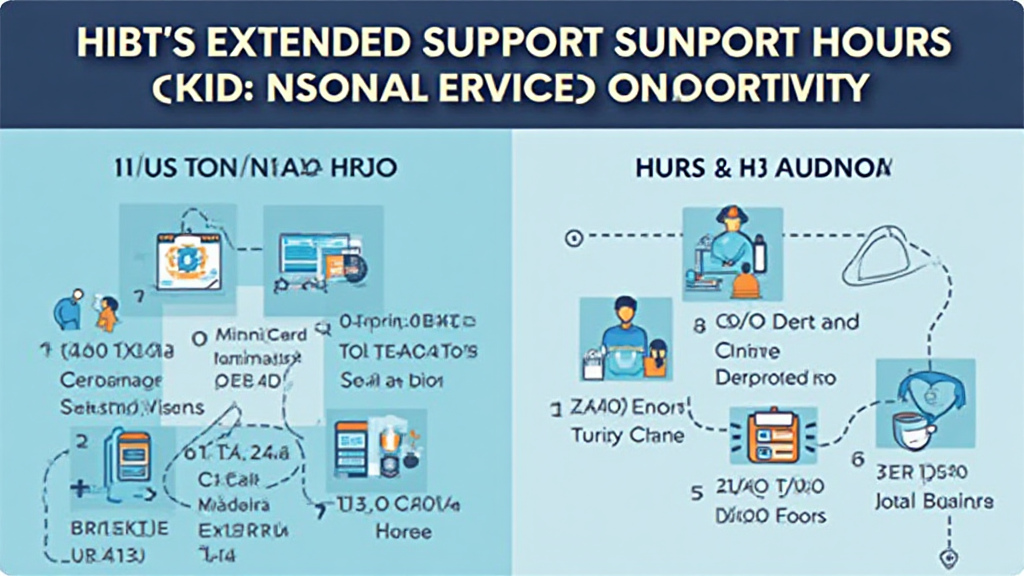 hibt extends support hours for property token customer inquiries