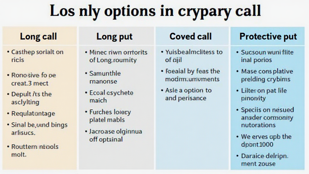 Crypto options strategies