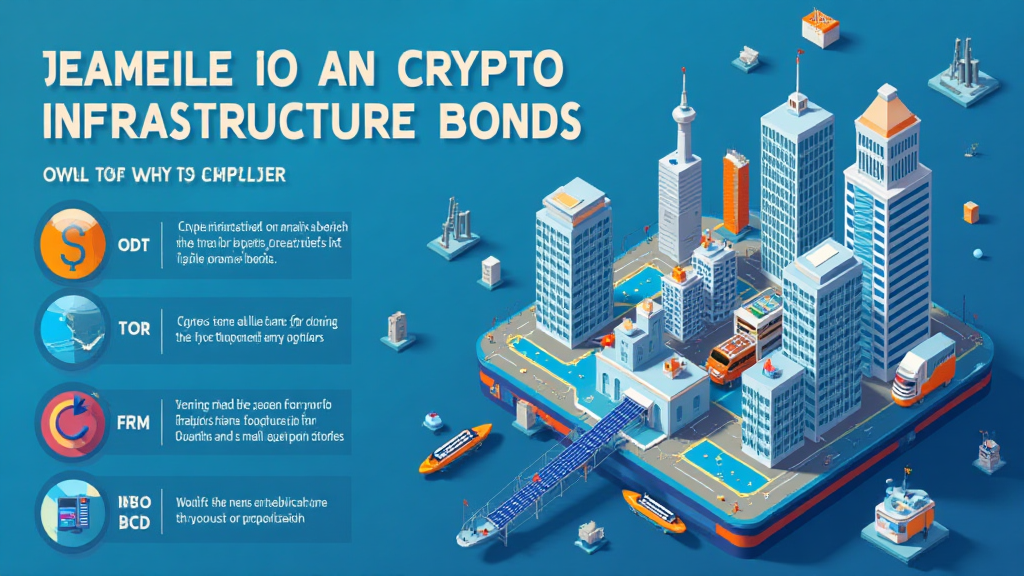 Crypto infrastructure bonds
