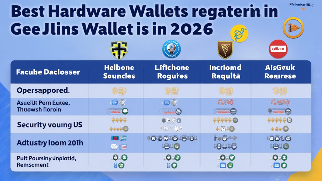 Hardware Wallet Comparison 2026: The Ultimate Guide for Crypto Security